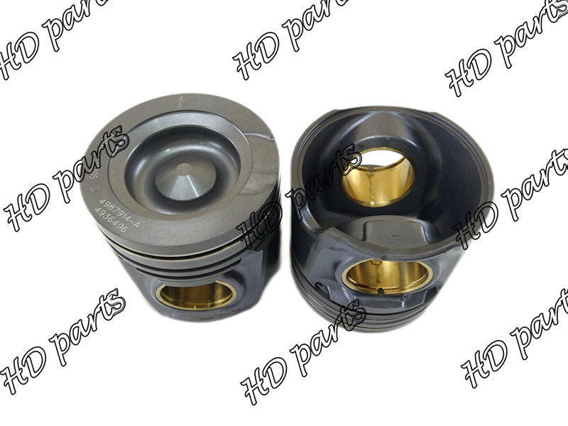 8.9L 6LTAA ISB6.7 ISB6.7L инкрустировало медную часть 4987914 4936496 поршеня двигателя рукава для Cummins