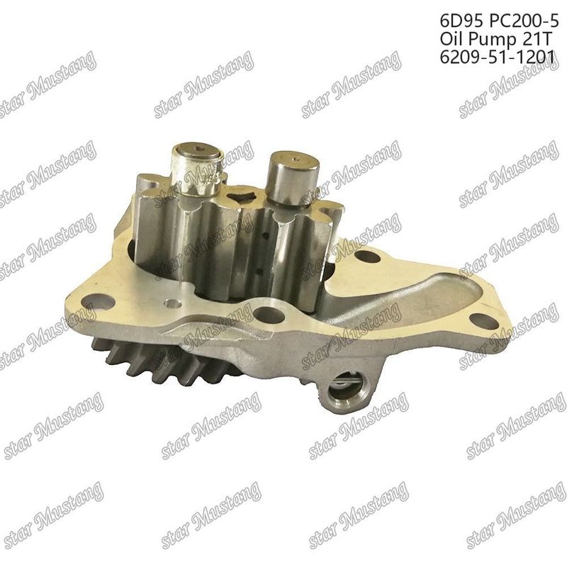 6d95 Pc200-5 Моторный насос масла 6209-51-1201 Подходит для Komatsu дизельных двигателей