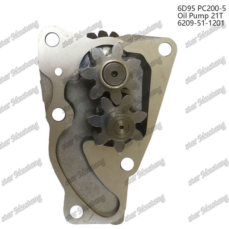 6d95 Pc200-5 Моторный насос масла 6209-51-1201 Подходит для Komatsu дизельных двигателей