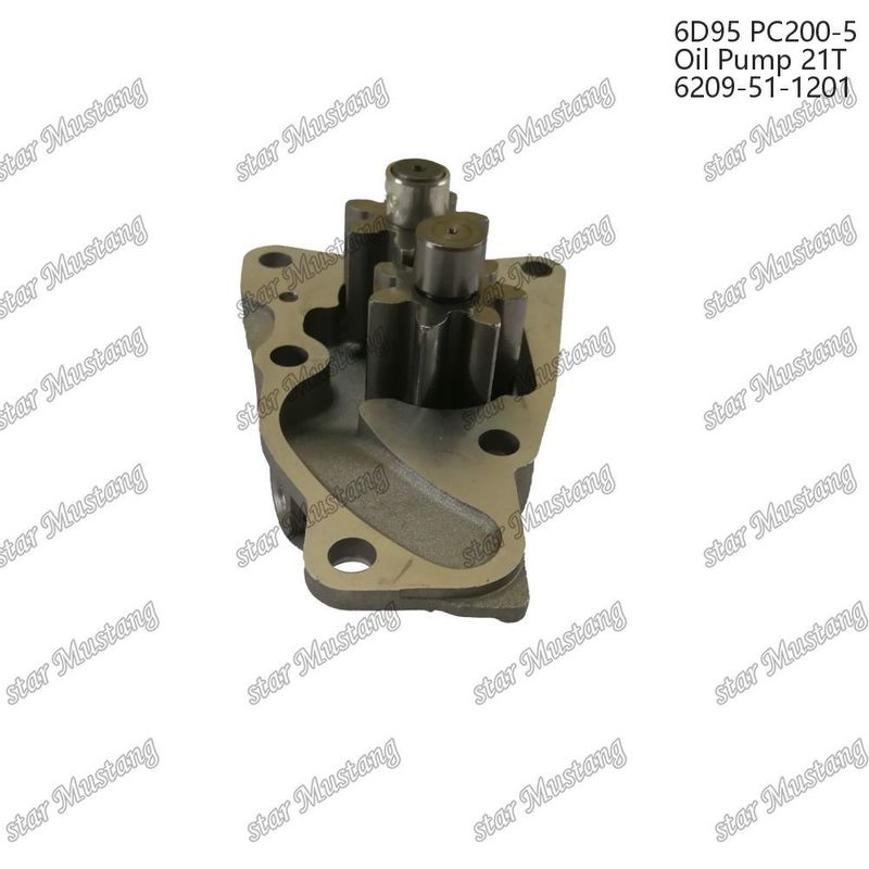 6d95 Pc200-5 Моторный насос масла 6209-51-1201 Подходит для Komatsu дизельных двигателей