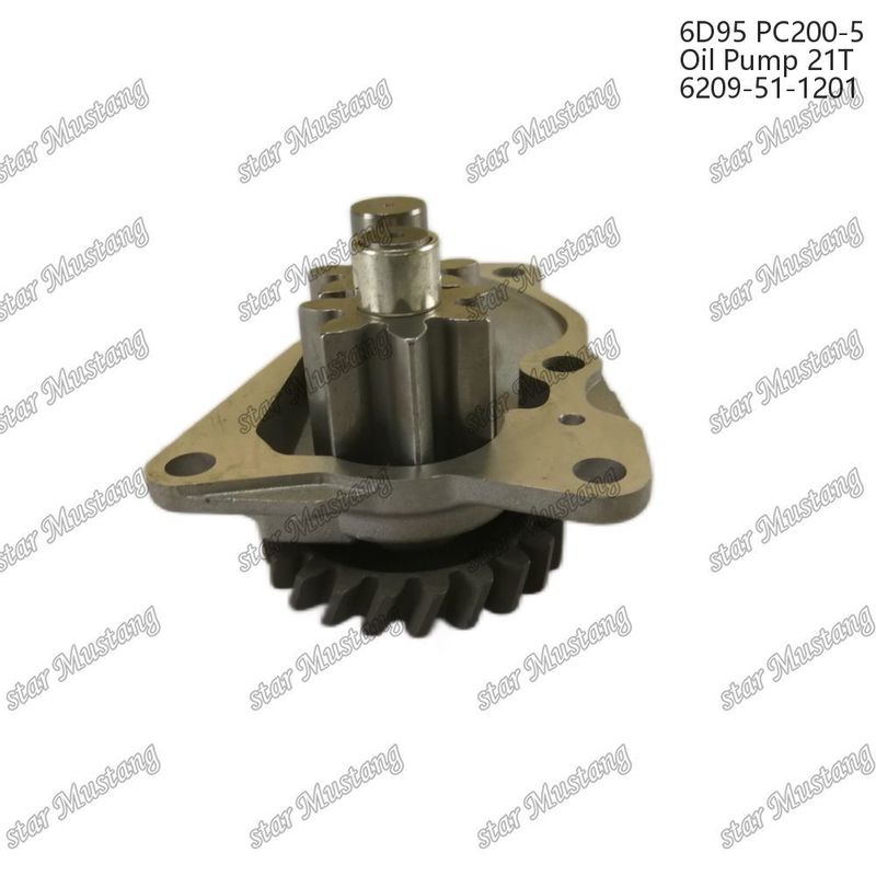 6d95 Pc200-5 Моторный насос масла 6209-51-1201 Подходит для Komatsu дизельных двигателей