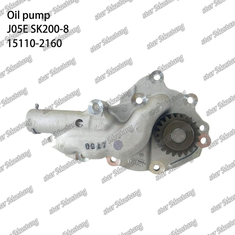 Масляный насос 15110-2160 15110-2160A двигателя дизеля J05E SK200-8 SK210LC-8 SK250-8 SK260LC-8 для Hino