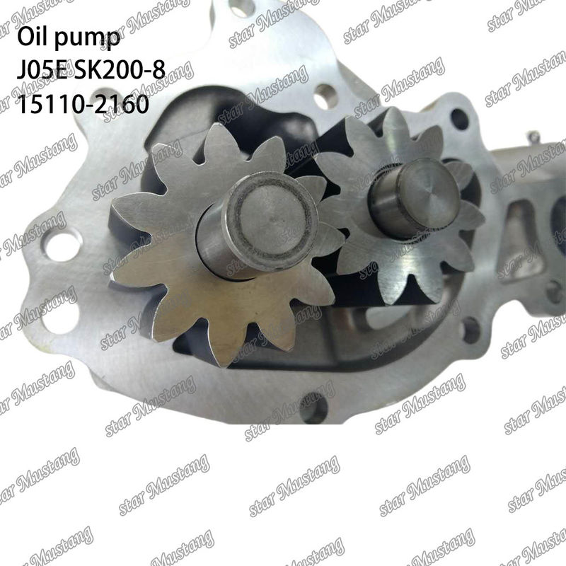 Масляный насос 15110-2160 15110-2160A двигателя дизеля J05E SK200-8 SK210LC-8 SK250-8 SK260LC-8 для Hino