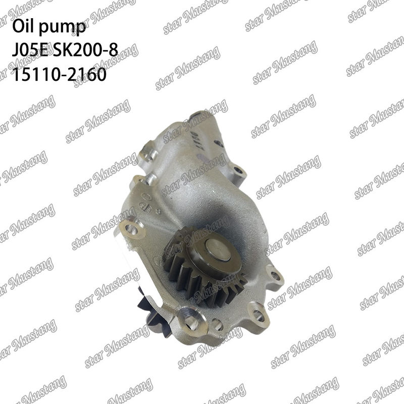 Масляный насос 15110-2160 15110-2160A двигателя дизеля J05E SK200-8 SK210LC-8 SK250-8 SK260LC-8 для Hino