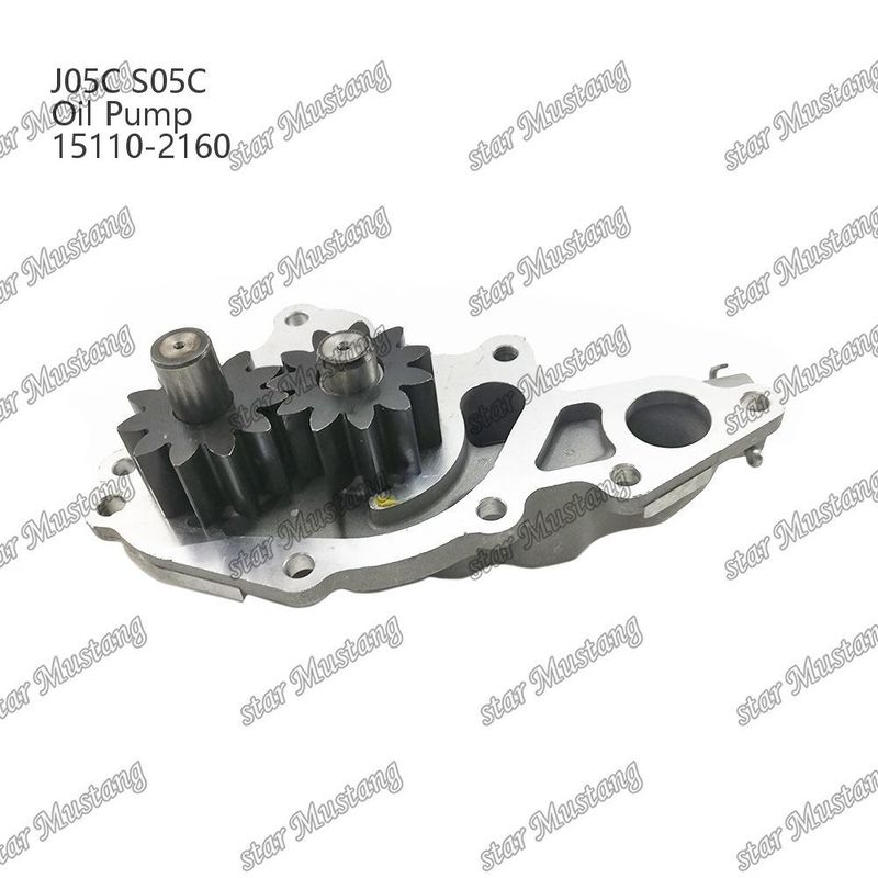 J05C S05C SK200-8 SK210-8 SK250-8 SK260-8 SK260-8E Масляный насос 15110-2160 Для ремонта двигателей Hino