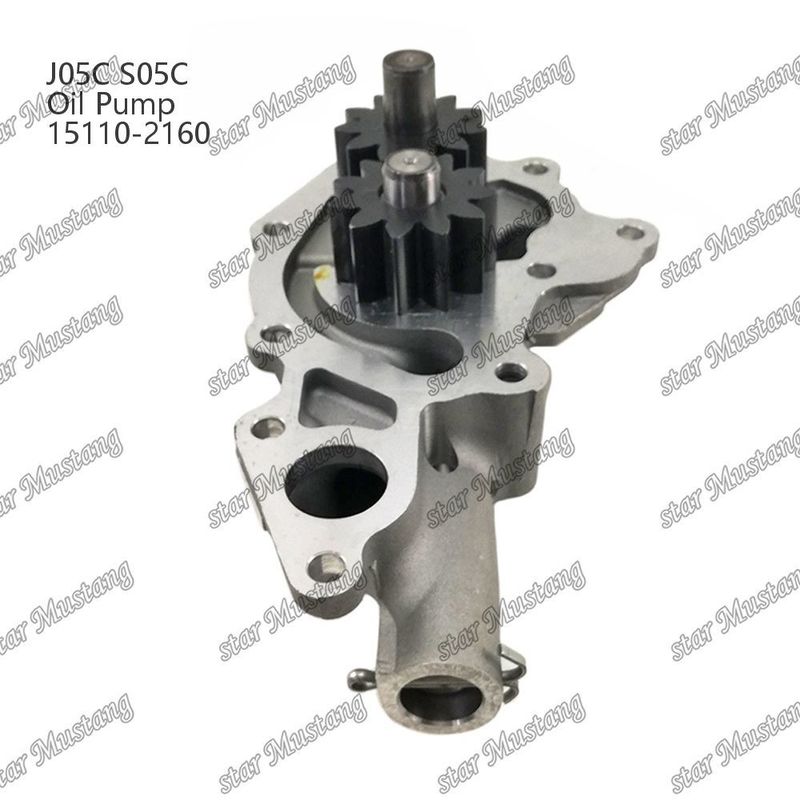 J05C S05C SK200-8 SK210-8 SK250-8 SK260-8 SK260-8E Масляный насос 15110-2160 Для ремонта двигателей Hino