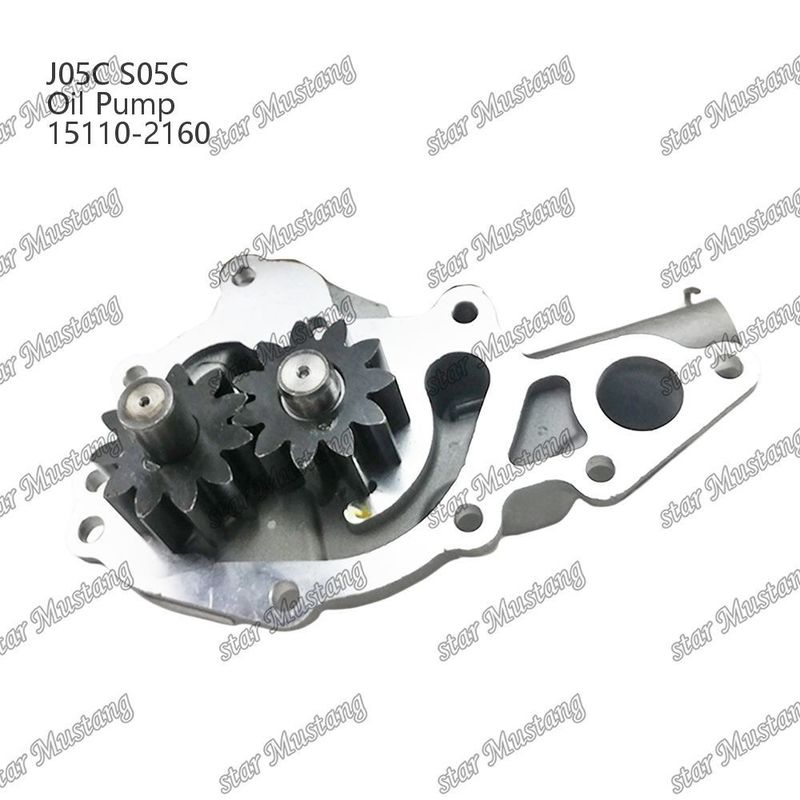 J05C S05C SK200-8 SK210-8 SK250-8 SK260-8 SK260-8E Масляный насос 15110-2160 Для ремонта двигателей Hino