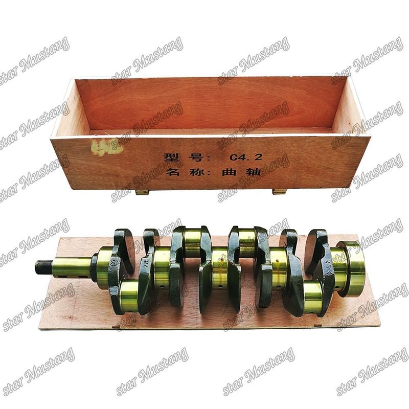 Коленчатый вал C4.2 2964710 296-4710 Литая сталь для ремонта дизельных двигателей Caterpillar