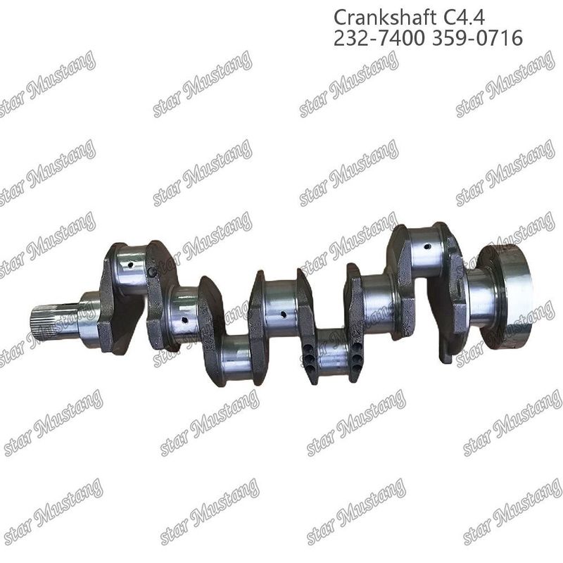 Краншафт C4.4 кованая сталь EFI 63 мм с шпагой 232-7400 359-071 для Caterpillar Diesel Engine Ремонтные части