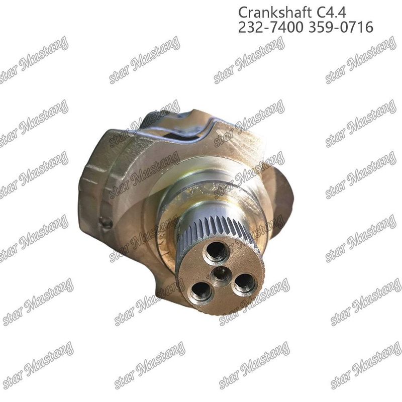 Краншафт C4.4 кованая сталь EFI 63 мм с шпагой 232-7400 359-071 для Caterpillar Diesel Engine Ремонтные части
