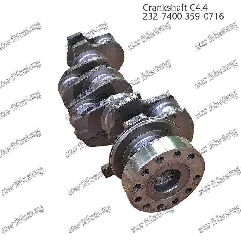 Краншафт C4.4 кованая сталь EFI 63 мм с шпагой 232-7400 359-071 для Caterpillar Diesel Engine Ремонтные части