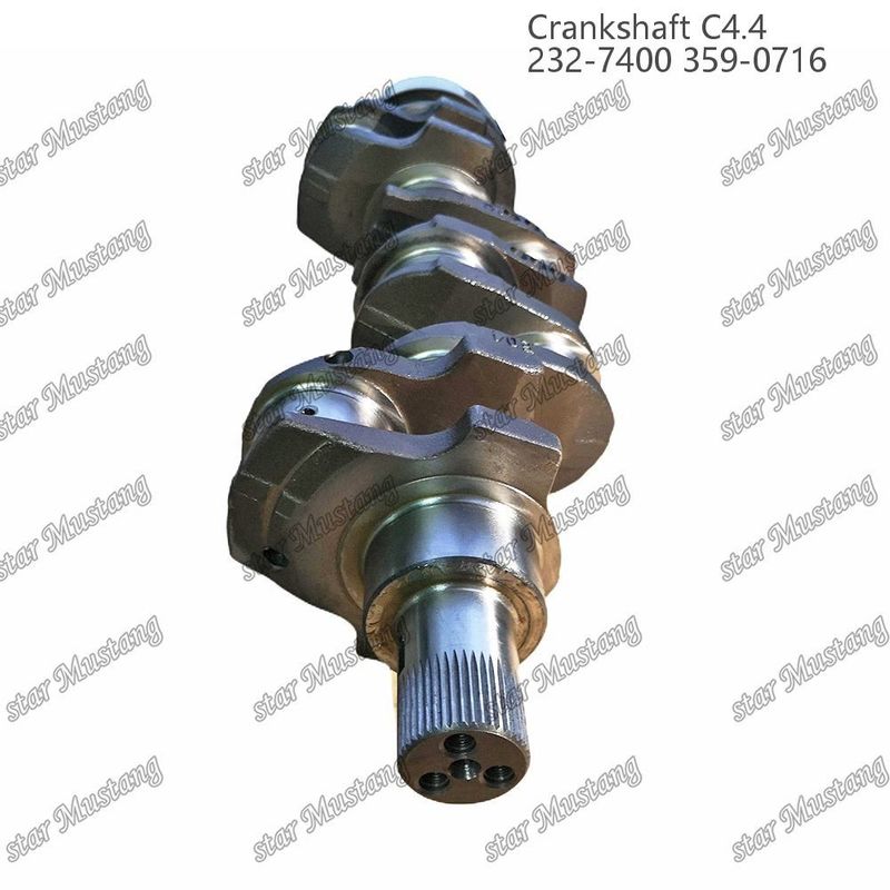 Краншафт C4.4 кованая сталь EFI 63 мм с шпагой 232-7400 359-071 для Caterpillar Diesel Engine Ремонтные части