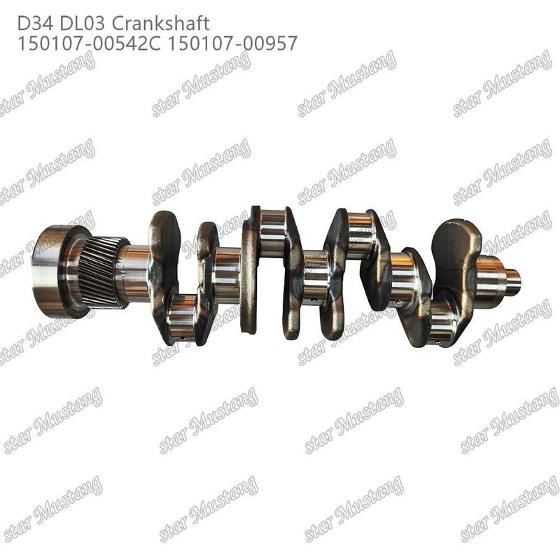 D34 DL03 Двигатель коленчатый вал 150107-00542C 150107-00957 Для DOOSAN DAEWOO запасные части двигателя