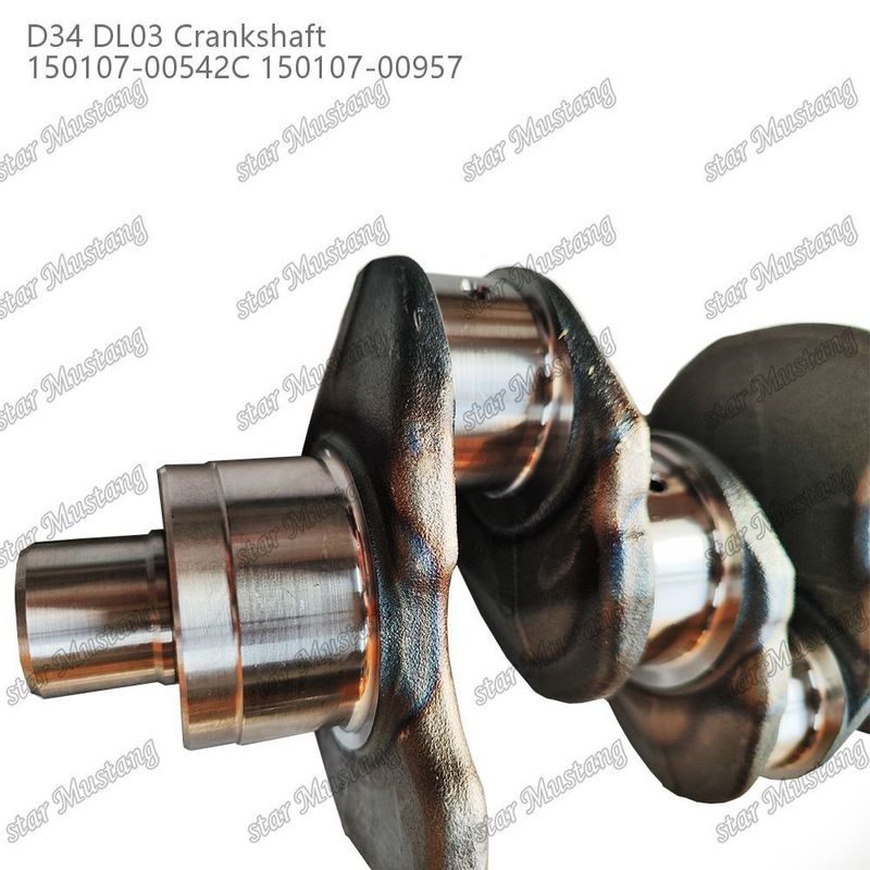 D34 DL03 Двигатель коленчатый вал 150107-00542C 150107-00957 Для DOOSAN DAEWOO запасные части двигателя