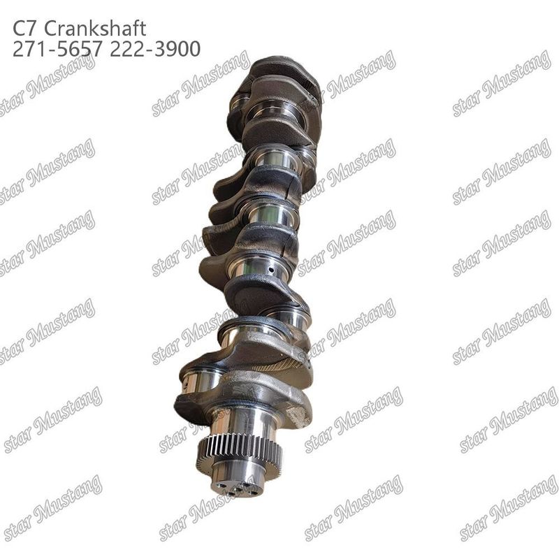 Коленчатый вал C7 271-5657 222-3900 кованая сталь для Caterpillar Дизельных двигателей