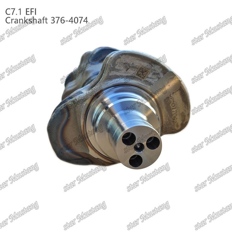 Краншафт C7.1 кованая сталь 376-4074 Электрическое впрыск для Caterpillar дизельных двигателей