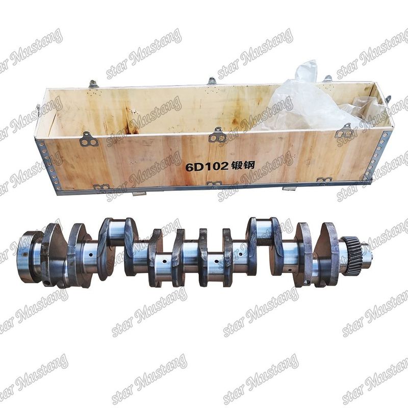 Коленчатый вал 6D102 6BT 6BT5.9 кованая сталь 6735-01-1310 3907804 3929037 3908032 Для ремонта дизельных двигателей Cummins