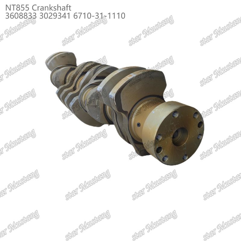 Краншафт NT855 кованая сталь 3608833 3029341 6710-31-1110 Для частей дизельных двигателей Cummins