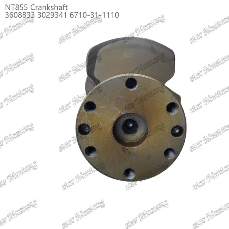 Краншафт NT855 кованая сталь 3608833 3029341 6710-31-1110 Для частей дизельных двигателей Cummins