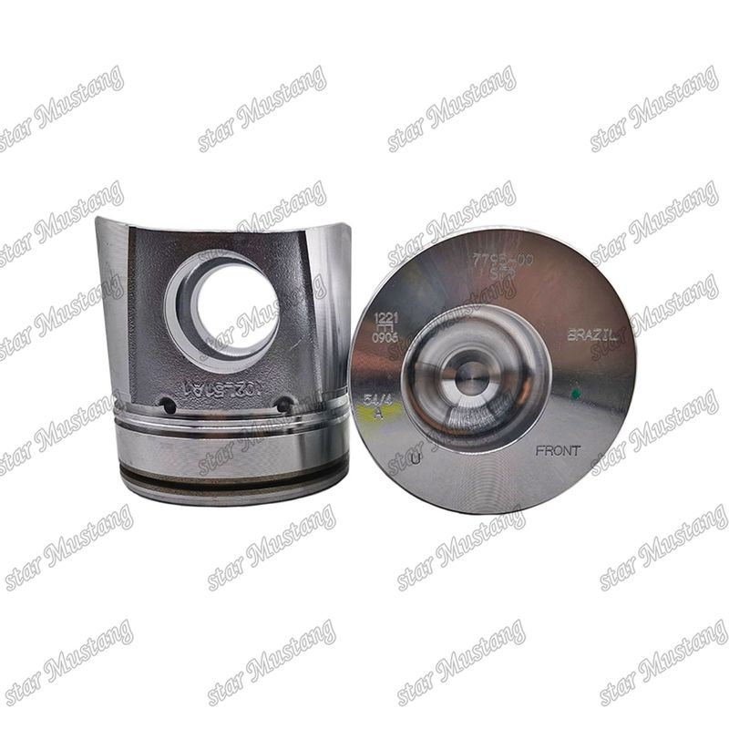 Пистоны 4BT 4D102 6BT 6BT5.9 6D102 50 мм Камера сгорания 3957795 3807795 Для ремонтных частей дизельных двигателей Cummins
