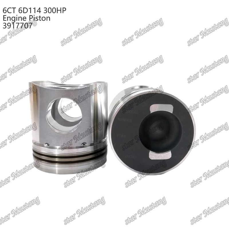 Пистоны 6CT 6D114 300HP 3917707 55мм Камера сгорания для кузов дизельных двигателей Cummins