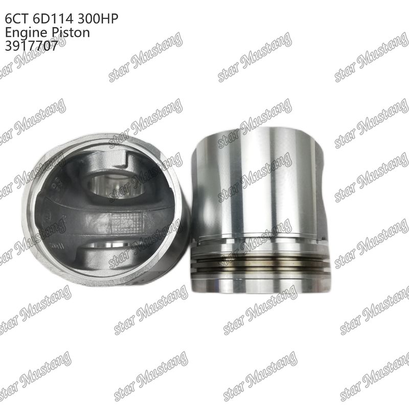 Пистоны 6CT 6D114 300HP 3917707 55мм Камера сгорания для кузов дизельных двигателей Cummins