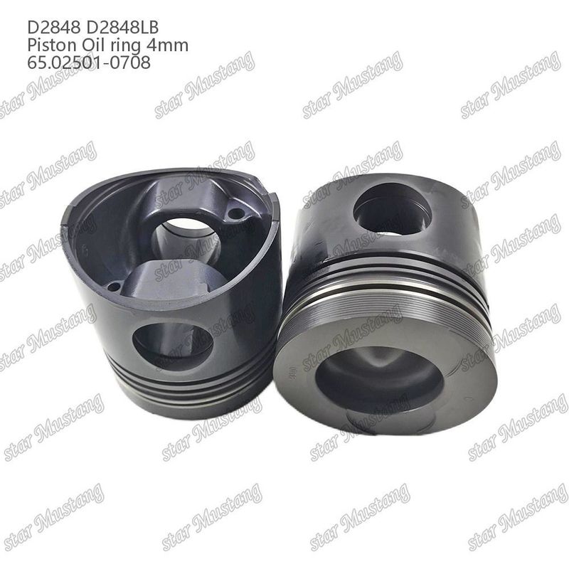 Пистон D2848 D2848LB Масляный кольцо 4 мм 65.02501-0708 Для Doosan Дизельных двигателей Ремонтные части