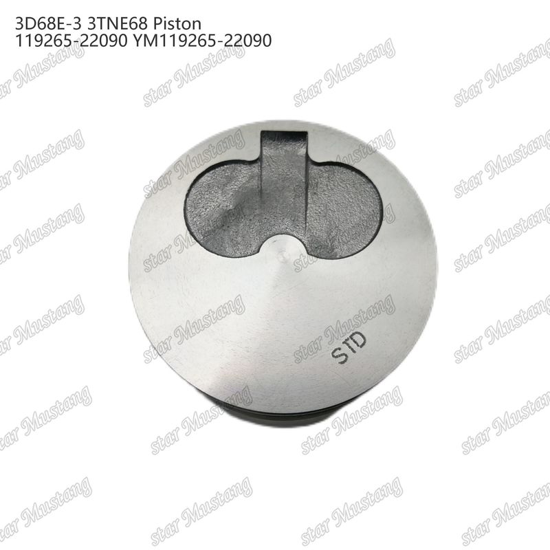 Пистон 3D68E-3 3TNE68 Высота 53 мм 119265-22090 YM119265-22090 Для Yanmar Дизельных двигателей Ремонтные части