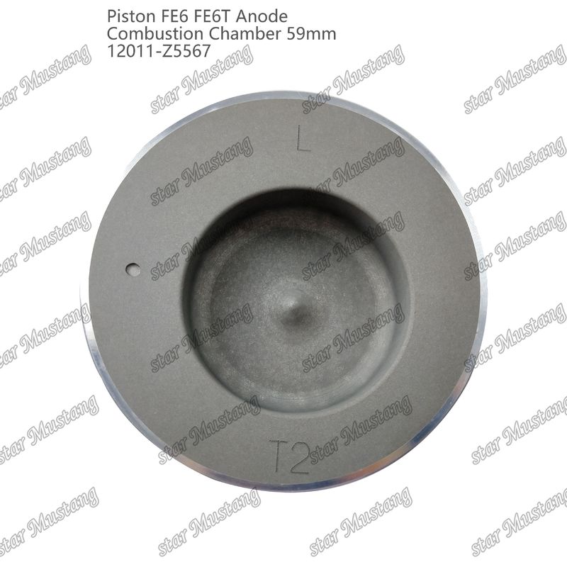 FE6 FE6T Двигатель Пистоновая камера Размер 59 мм 3x2x4 мм 12011-Z5567 Для запасных частей двигателя Nissan