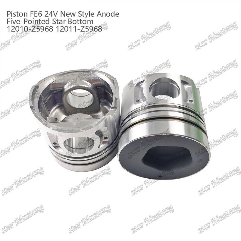 FE6T Двигательный поршень 24В Новый тип 2.5x2x4мм 12011-Z5776 12011-Z5506 12011-Z5968 Для запасных частей двигателя Nissan