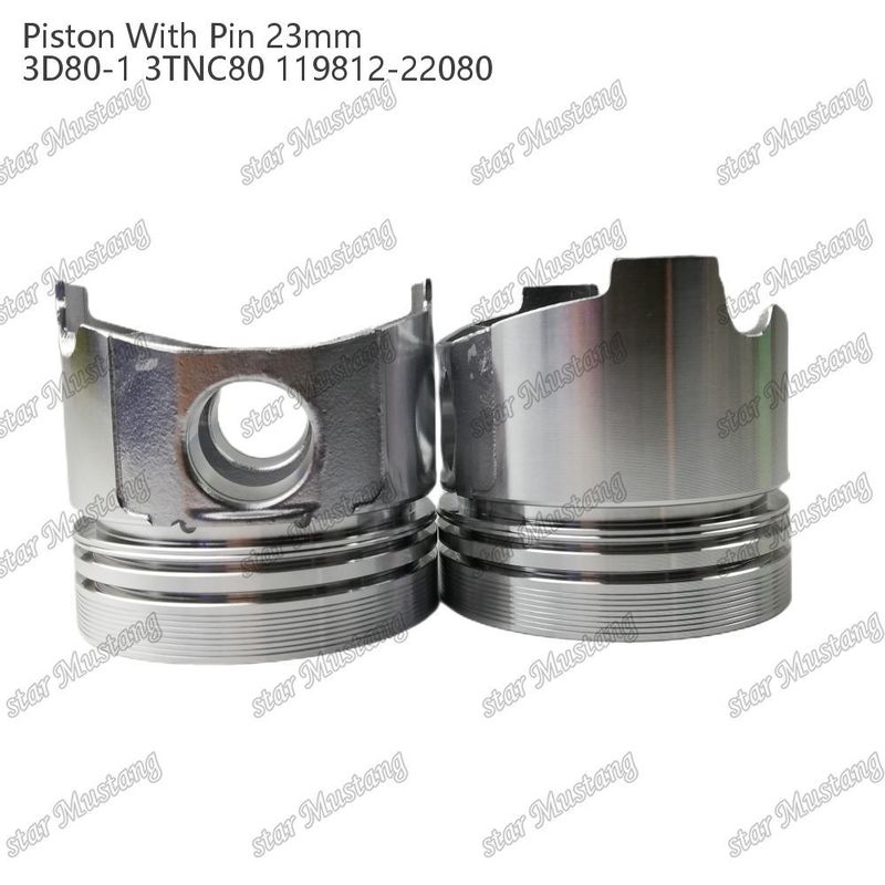 Пистоны 3D80-1 3TNC80 PIN SIZE 23mm 119812-22080 Для Yanmar Дизельные двигатели ремонтные части