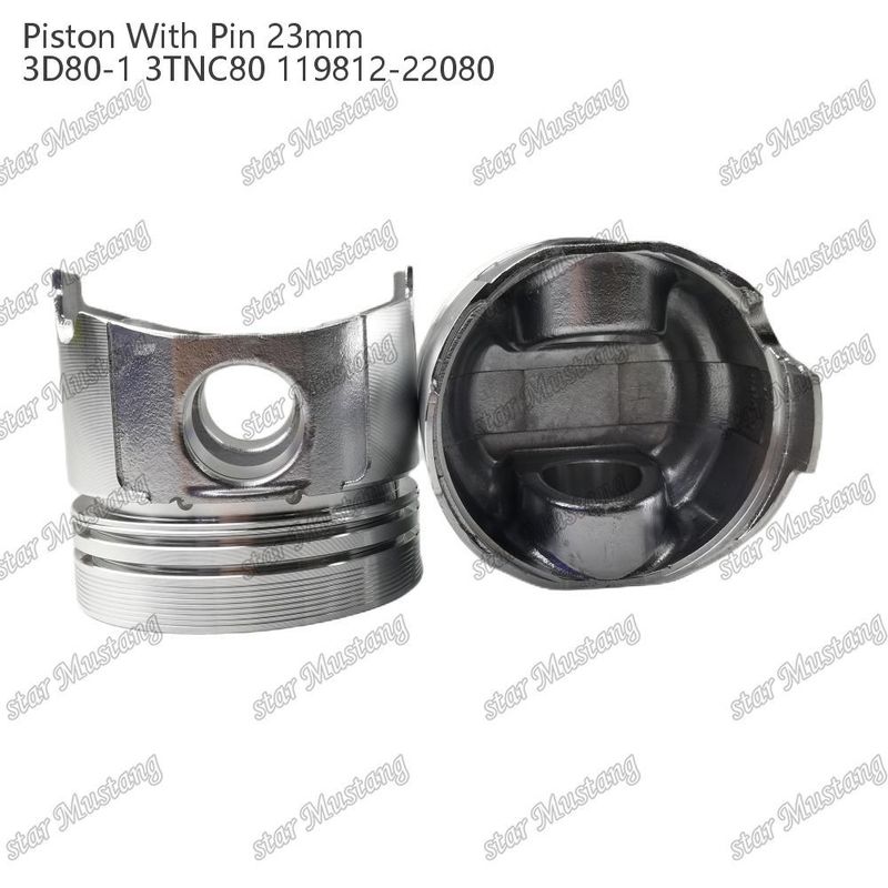 Пистоны 3D80-1 3TNC80 PIN SIZE 23mm 119812-22080 Для Yanmar Дизельные двигатели ремонтные части