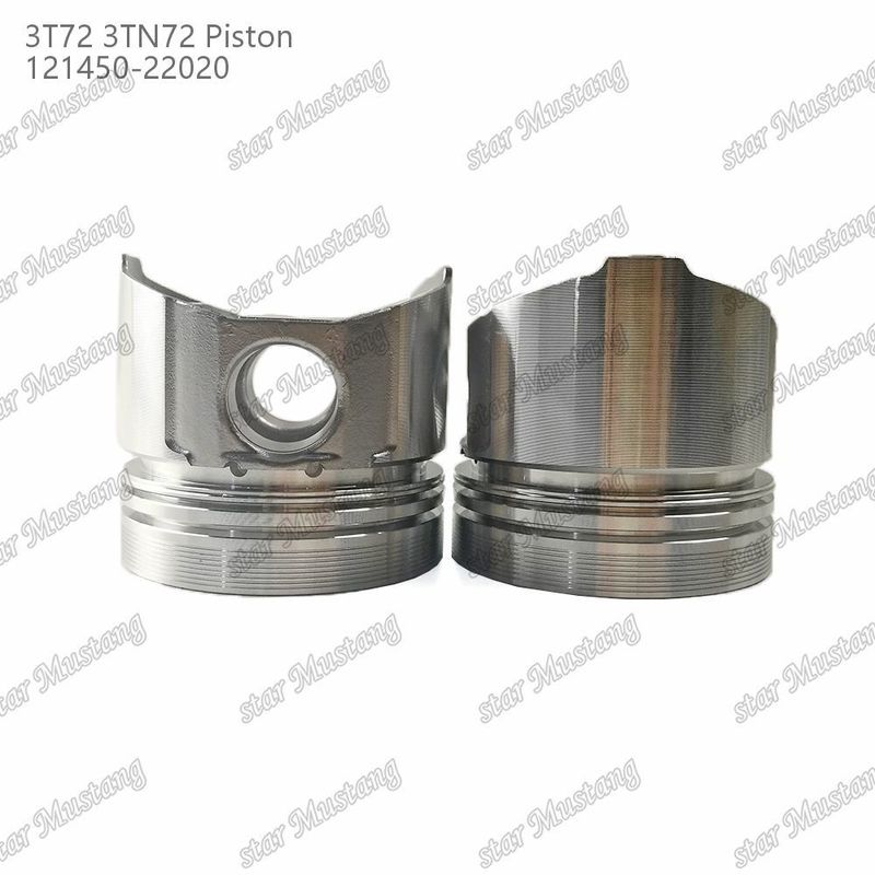 Пистон 3TN72 3T72 Плоское дно 65,5 мм Высота 121450-22020 Для Yanmar Дизельных двигателей Ремонтные части