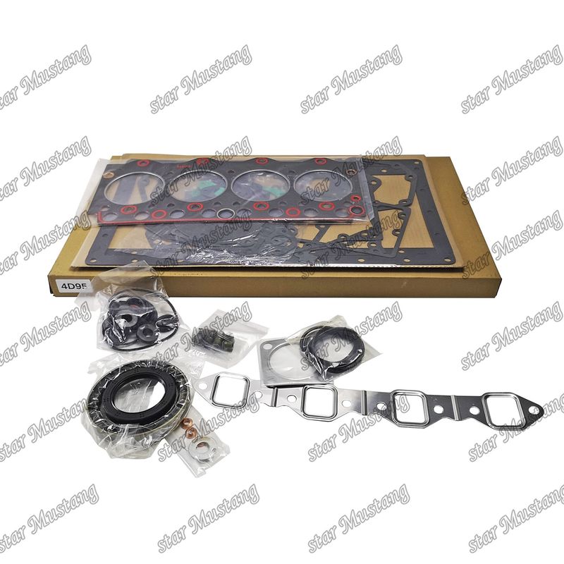 Полный комплект уплотнителей 4D95 4D95S-W-1 6204-K1-3400 6204-K2-3400 Комплект уплотнителей для ремонтных частей дизельных двигателей Komatsu