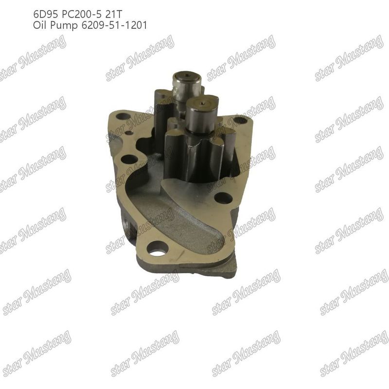 Нефтяной насос 6D95 PC200-5 21T 6209-51-1201 Для запасных частей двигателей Kumatsu