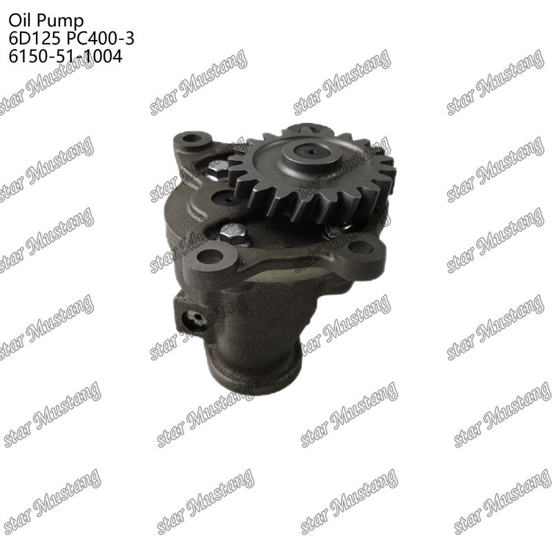 Нефтяной насос 6D125 PC400-3 плоский 6150-51-1004 Для Кумацу запасных частей двигателя
