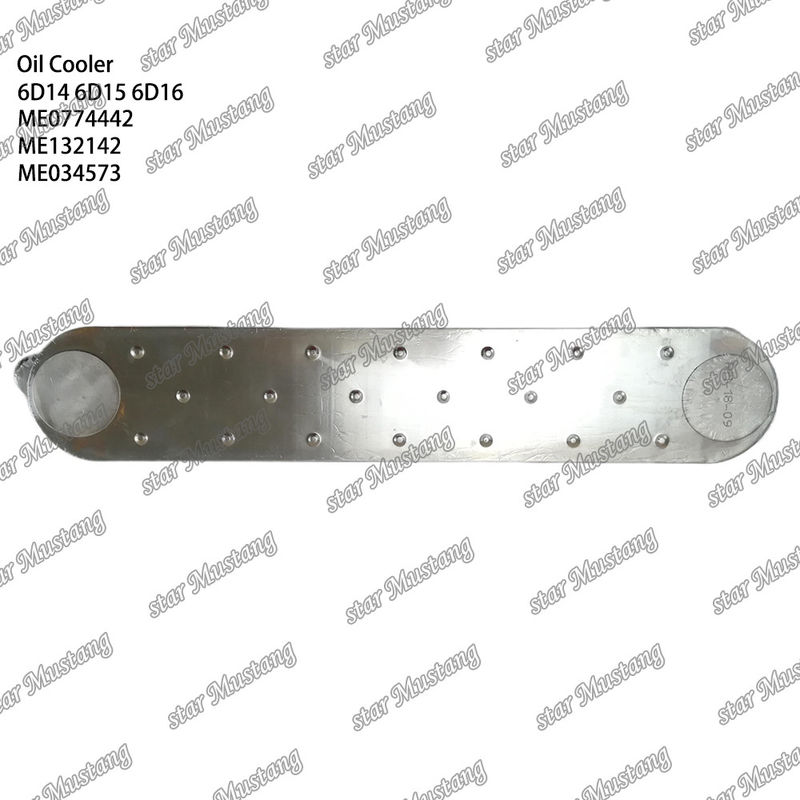 Масляный охладитель 6D14 6D15 6D16 4 шт ME0774442 ME132142 ME034573 Для запасных частей двигателей Mitsubishi