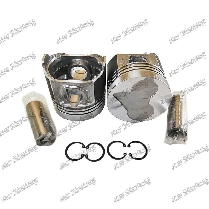 Пистоны D1503 V2003 Треугольный дно 1G701-21112 1A021-21112 Для запасных частей двигателей Kubota