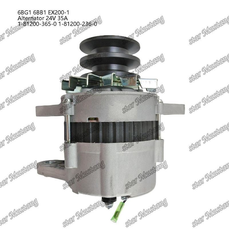 Альтернатор 6BG1 6BB1 EX200-1 24V 35A 1-81200-365-0 1-81200-236-0