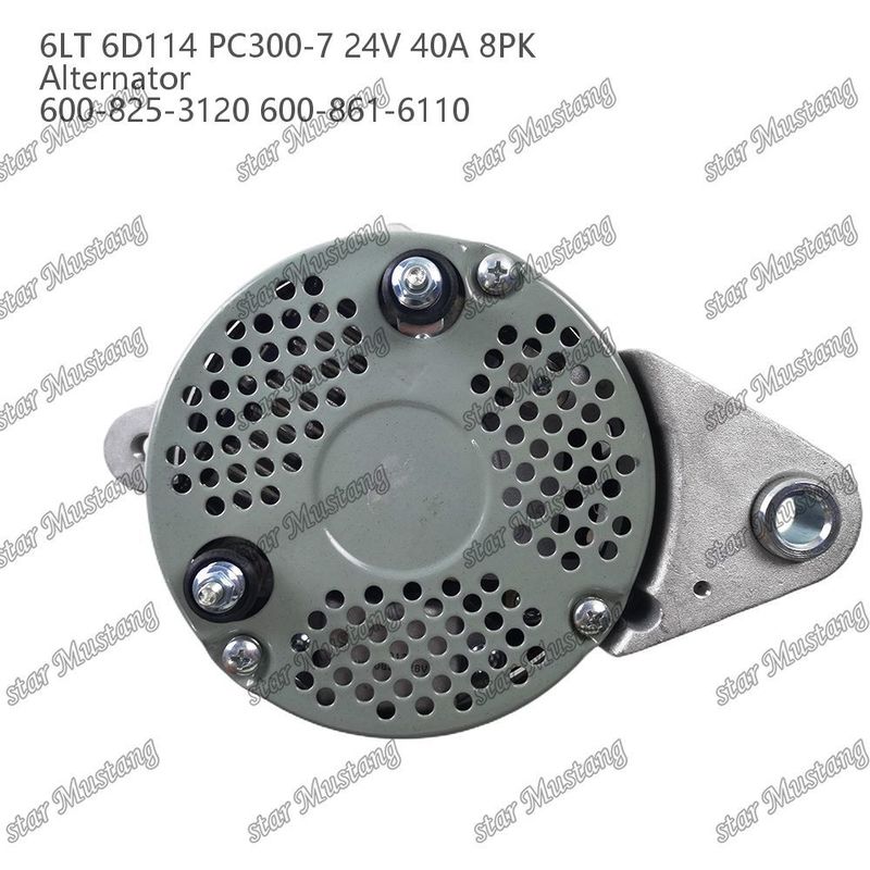 Альтернатор 6LT 6D114 PC300-7 24V 40A 8PK 600-825-3120 600-861-6110