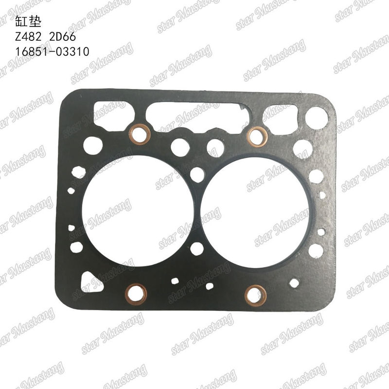 Z482 2D66 Асбест для уплотнения головки цилиндров Старый тип 16851-03310 Подходит для двигателя Kubota