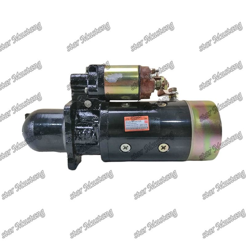 3708N 24V 10T 5.0KW 6BT5.9 4BT Двигатель стартер Двигатель 4934655 4935789 5336432 128000-256 Для запасных частей двигателей CUMMINS