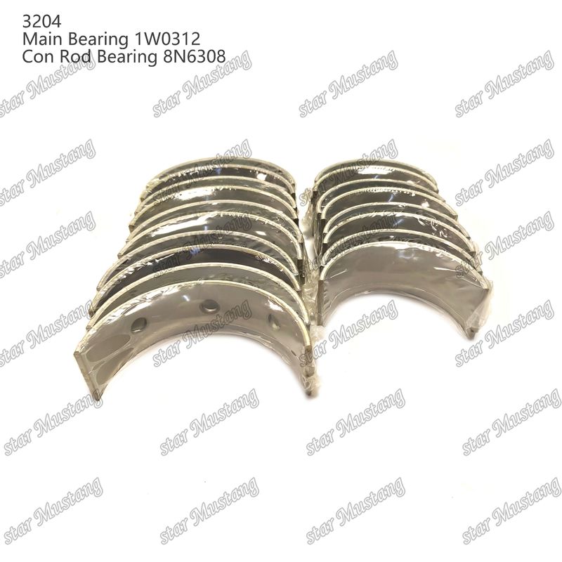 Главный подшипник и подшипник 3204 0.25 1W1661 STD 1W0312 8N6308 для запасных частей двигателей Caterpillar