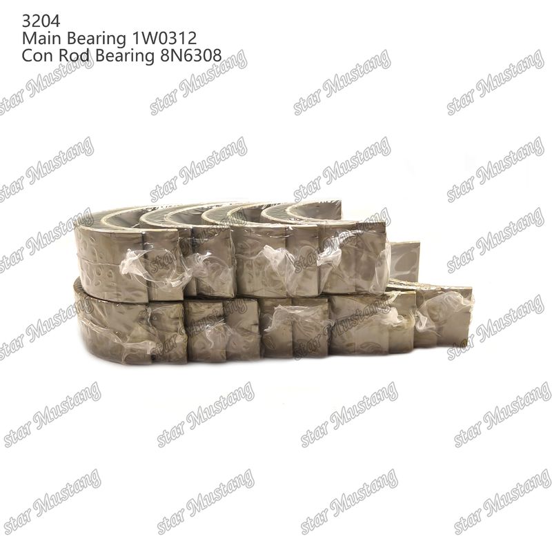 Главный подшипник и подшипник 3204 0.25 1W1661 STD 1W0312 8N6308 для запасных частей двигателей Caterpillar