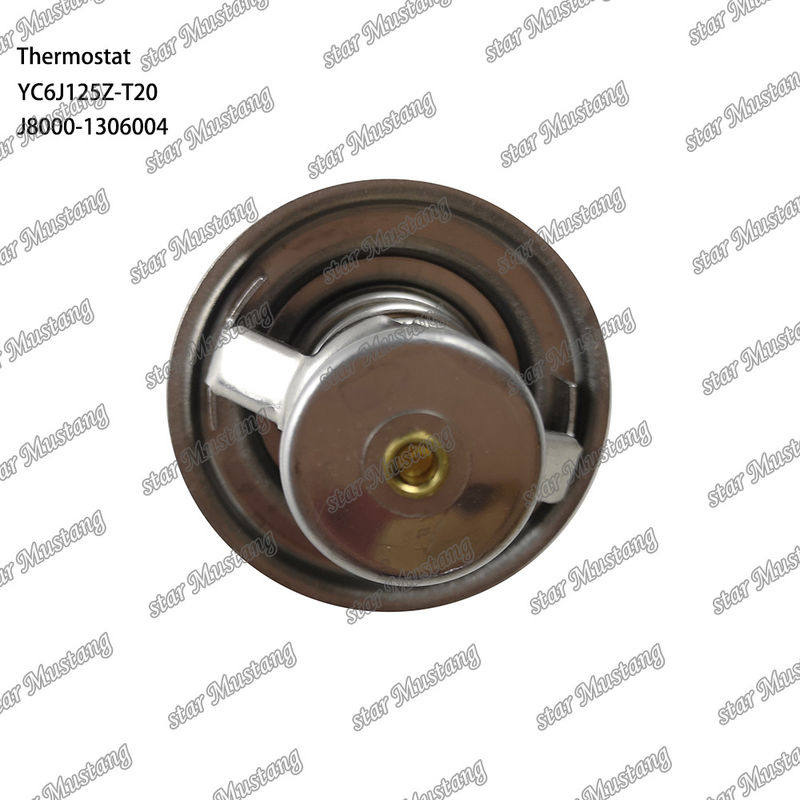 Термостат YC6J125Z-T20 J8000-1306004 75°C Часть двигателя с интегральной структурой и 6 месяцев
