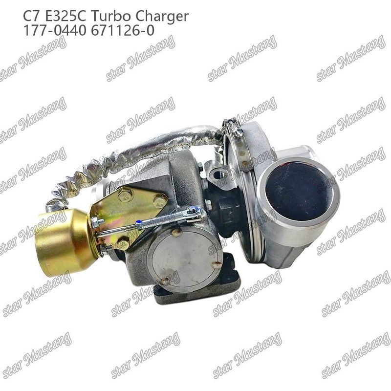 Турбокомпрессор C7 E325C 177-0440 671126-0 Часть двигателя с интегральной структурой и 6 месяцев