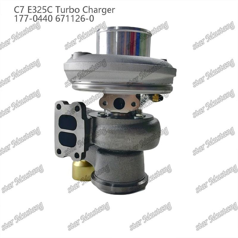 Турбокомпрессор C7 E325C 177-0440 671126-0 Часть двигателя с интегральной структурой и 6 месяцев