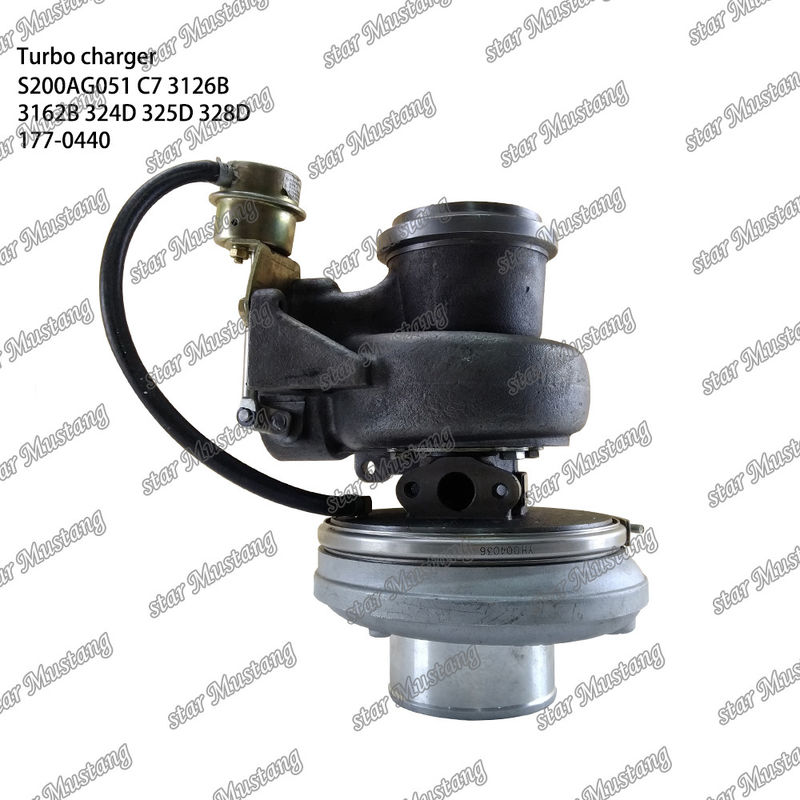 Турбокомпрессор S200AG051 C7 3126B 3162B 324D 325D 328D 177-0440 Часть двигателя с интегральной структурой и 6 месяцев