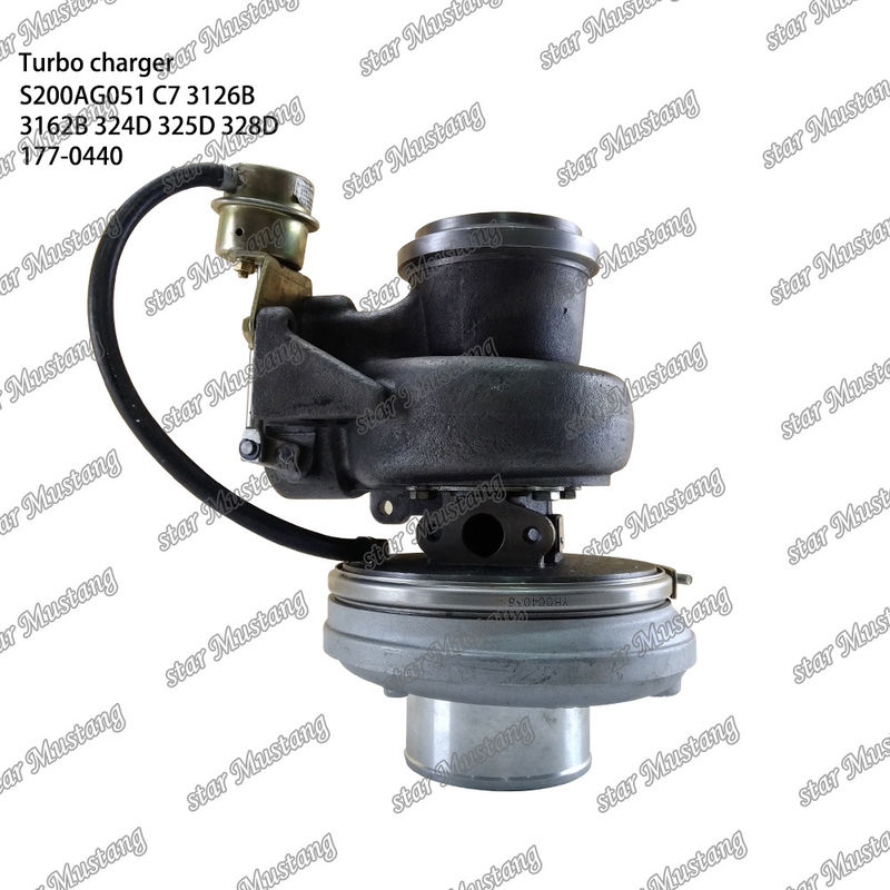 Турбокомпрессор S200AG051 C7 3126B 3162B 324D 325D 328D 177-0440 Часть двигателя с интегральной структурой и 6 месяцев
