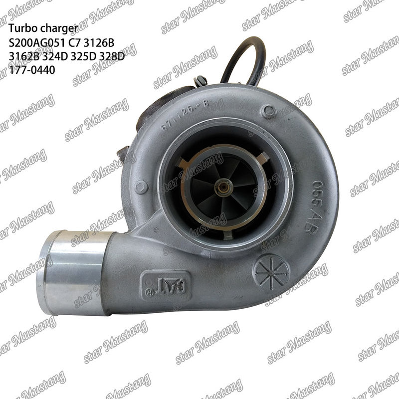Турбокомпрессор S200AG051 C7 3126B 3162B 324D 325D 328D 177-0440 Часть двигателя с интегральной структурой и 6 месяцев